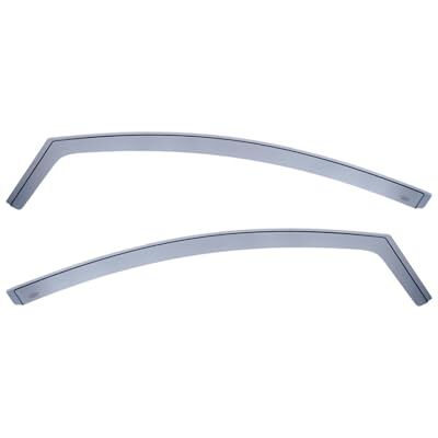 DGA Windabweiser kompatibel mit Ford Fiësta 3-türer 2008-2017 (2-teilig), Grau DGA Windabweiser kompatibel mit Ford Fiësta 3-türer 2008-2017 (2-teilig), Grau