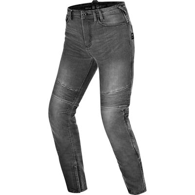 SHIMA Zenith Motorrad Jeans Damen mit Protektoren GFLEXX Knieprotektoren Motorradhose Kurzgrößen Hosen für die Frau Protektorenhose Textilhose Urban Stretch Jeanshose Lang (Frauen, Grau, 24/30) SHIMA Zenith Motorrad Jeans Damen mit Protektoren GFLEXX Knieprotektoren Motorradhose Kurzgrößen Hosen für die Frau Protektorenhose Textilhose Urban Stretch Jeanshose Lang (Frauen, Grau, 24/30)