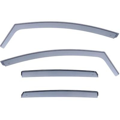 DGA Windabweisersatz kompatibel mit Volkswagen Golf VII Variant 2013-2020 (4-teilig), Grau DGA Windabweisersatz kompatibel mit Volkswagen Golf VII Variant 2013-2020 (4-teilig), Grau