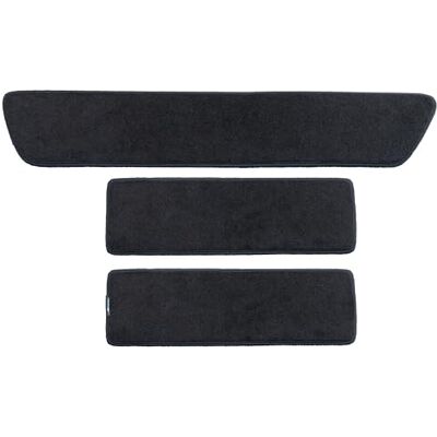 PETEX Einstiegsmatten Trittstufen für VW T5 ab 2003-05/2015 / T6/T6.1 ab 06/2015-12/2024 Multivan California Coast Ocean Caravelle Transporter (1 Schiebetüre), in Graphit, 3-teiliges Fußmattenset PETEX Einstiegsmatten Trittstufen für VW T5 ab 2003-05/2015 / T6/T6.1 ab 06/2015-12/2024 Multivan California Coast Ocean Caravelle Transporter (1 Schiebetüre), in Graphit, 3-teiliges Fußmattenset