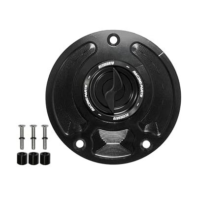 ACCOSSATO Tankdeckel mit schwarzer Nippel für Kawasaki ER-6N von 2009 bis 2016 (CC 650) ACCOSSATO Tankdeckel mit schwarzer Nippel für Kawasaki ER-6N von 2009 bis 2016 (CC 650)