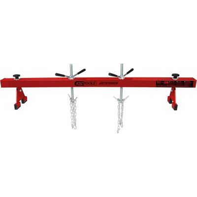 KS Tools 160.0265 Performance Motorbrücke, 500 kg zur Montage und Demontage von Motor und Getriebe, belastbar bis 500 kg, 360° drehbare Standfüße, mit 2 Ketten Länge 90 cm KS Tools 160.0265 Performance Motorbrücke, 500 kg zur Montage und Demontage von Motor und Getriebe, belastbar bis 500 kg, 360° drehbare Standfüße, mit 2 Ketten Länge 90 cm