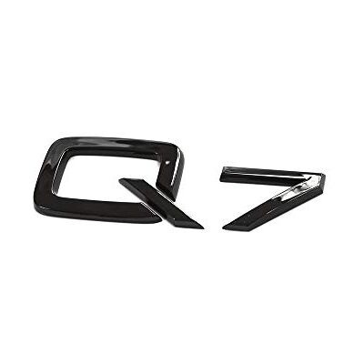 Audi 4M0071803 Schriftzug Q7 schwarz Tuning Exclusive Black Edition Emblem Aufkleber Audi 4M0071803 Schriftzug Q7 schwarz Tuning Exclusive Black Edition Emblem Aufkleber