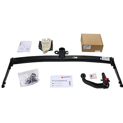 Westfalia Abnehmbare Anhängerkupplung für VW Golf 7 Limousine, Audi A3, Skoda Octavia 3, Seat Leon (alle BJ 05/12-06/14) im Set mit 13-pol. fzg.-spez. Elektrosatz Westfalia Abnehmbare Anhängerkupplung für VW Golf 7 Limousine, Audi A3, Skoda Octavia 3, Seat Leon (alle BJ 05/12-06/14) im Set mit 13-pol. fzg.-spez. Elektrosatz