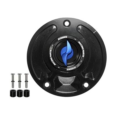 ACCOSSATO Tankdeckel mit blauer Nippel für Kawasaki Z R von 2017 bis 2020 (CC 1000) ACCOSSATO Tankdeckel mit blauer Nippel für Kawasaki Z R von 2017 bis 2020 (CC 1000)