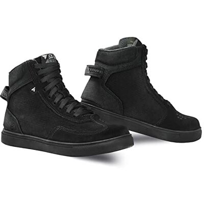 SHIMA SX-2 EVO LADY Motorradschuhe für Damen Atmungsaktiv, Verstärkte Leder Biker Motorradstiefel Frauen mit Knöchelstütze, Rutschfeste Sohle, Schaltpolster (Schwarz, 36) SHIMA SX-2 EVO LADY Motorradschuhe für Damen Atmungsaktiv, Verstärkte Leder Biker Motorradstiefel Frauen mit Knöchelstütze, Rutschfeste Sohle, Schaltpolster (Schwarz, 36)