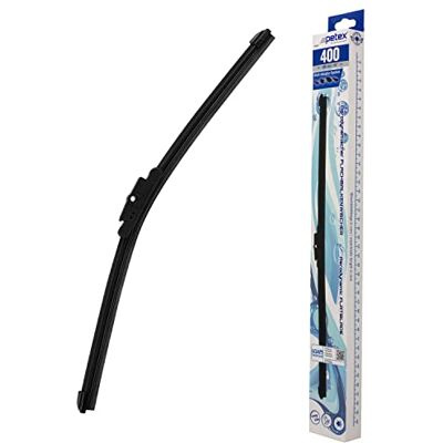 PETEX Scheibenwischer Vorne Länge: 400mm Flachbalkenwischblatt Kompatibel mit VW Polo Schrägheck 6R1, 6C1 WBF40004 PETEX Scheibenwischer Vorne Länge: 400mm Flachbalkenwischblatt Kompatibel mit VW Polo Schrägheck 6R1, 6C1 WBF40004