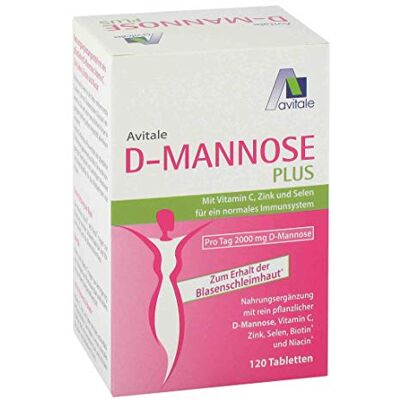 Avitale D-Mannose Plus 2000 mg - Húgyhólyag támogatás kiegészítő Avitale D-Mannose Plus 2000 mg - Húgyhólyag támogatás kiegészítő