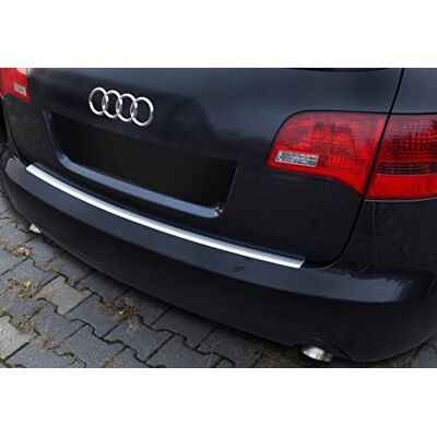 Avisa Edelstahl Heckstoßstangenschutz kompatibel mit Audi A6 Avant exkl. Allroad 2005-2011 Avisa Edelstahl Heckstoßstangenschutz kompatibel mit Audi A6 Avant exkl. Allroad 2005-2011