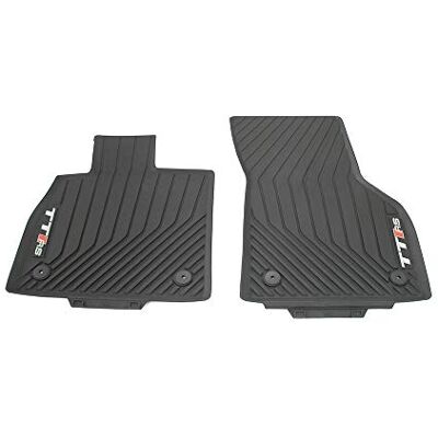 Audi 8S0061221A041 Gummi Fußmatten Gummimatten 2X vorn Allwettermatten, schwarz, mit TTRS Schriftzug Audi 8S0061221A041 Gummi Fußmatten Gummimatten 2X vorn Allwettermatten, schwarz, mit TTRS Schriftzug