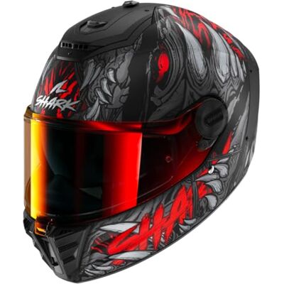 Shark , Integraler Motorradhelm SPARTAN RS SHAYTAN Mat Black Red Anthracite, XL Shark , Integraler Motorradhelm SPARTAN RS SHAYTAN Mat Black Red Anthracite, XL