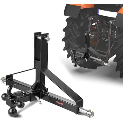 VEVOR 3-Punkt-Anhängerkupplung 660x165x450 mm, 3-Punkt-Schnellkupplungsaufsatz, Traktor-Dreipunktaufnahme, kompatibel mit Kubota, Mahindra, Ford, Yanmar, John Deere, Massey Ferguson VEVOR 3-Punkt-Anhängerkupplung 660x165x450 mm, 3-Punkt-Schnellkupplungsaufsatz, Traktor-Dreipunktaufnahme, kompatibel mit Kubota, Mahindra, Ford, Yanmar, John Deere, Massey Ferguson
