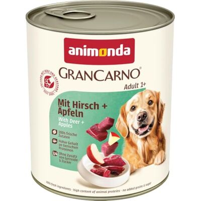 Animonda GranCarno Szarvas és Almával - Kutyaeledel Animonda GranCarno Szarvas és Almával - Kutyaeledel