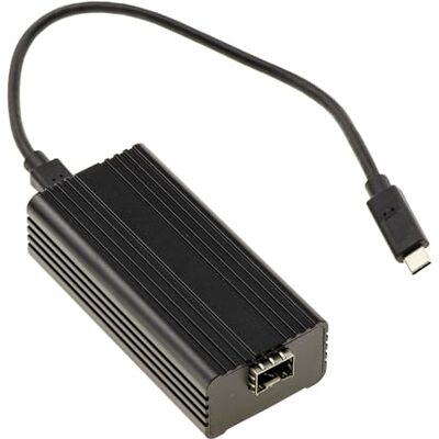 KALEA-INFORMATIQUE USB4-Thunderbolt-3/4/5-zu-10G-SFP+-Glasfasernetzwerk-Adapterkabel mit Realtek RTL8157-Chipsatz – Geräuschloser, lüfterloser Glasfaser-Ethernet-Konverter KALEA-INFORMATIQUE USB4-Thunderbolt-3/4/5-zu-10G-SFP+-Glasfasernetzwerk-Adapterkabel mit Realtek RTL8157-Chipsatz – Geräuschloser, lüfterloser Glasfaser-Ethernet-Konverter
