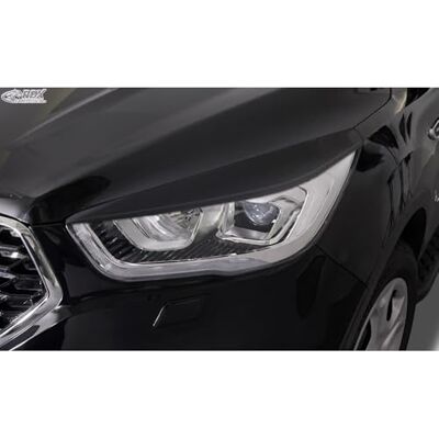 RDX Racedesign RDX Scheinwerferblenden kompatibel mit Ford Kuga II (DM2) Facelift 2016-2019 (ABS), Unlackiert RDX Racedesign RDX Scheinwerferblenden kompatibel mit Ford Kuga II (DM2) Facelift 2016-2019 (ABS), Unlackiert