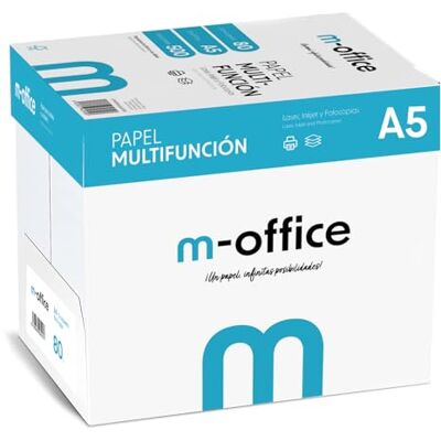 m-office Irodai A5 80g Papír - Kompatibilis Inkjet és Lézernyomtatóval m-office Irodai A5 80g Papír - Kompatibilis Inkjet és Lézernyomtatóval