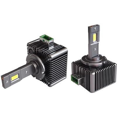 Simoni Racing D3S Kit, 2 D3S-LED-Lampen – 6500 K Weiß – LED-Scheinwerfer-Umrüstsatz, Canbus kompatibel mit Original-Xenon-Steuergerät Simoni Racing D3S Kit, 2 D3S-LED-Lampen – 6500 K Weiß – LED-Scheinwerfer-Umrüstsatz, Canbus kompatibel mit Original-Xenon-Steuergerät