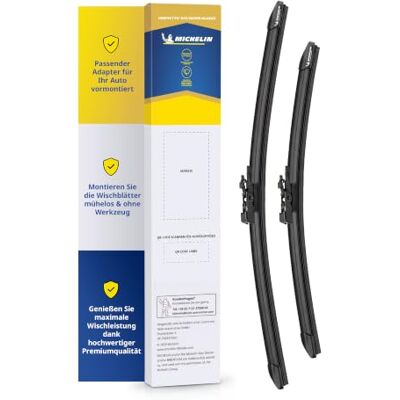 Michelin Perfect Fit 240 Scheibenwischer Set 600/500mm Kompatibel mit: Ford KUGA III ab 2020 Michelin Perfect Fit 240 Scheibenwischer Set 600/500mm Kompatibel mit: Ford KUGA III ab 2020