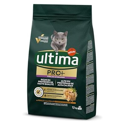 Ultima Pro+ Katzenfutter mit Huhn, 1,1 kg Ultima Pro+ Katzenfutter mit Huhn, 1,1 kg