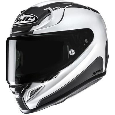 HJC , Integraler Motorradhelm RPHA 12 RESPON MC5 Black/White, XS HJC , Integraler Motorradhelm RPHA 12 RESPON MC5 Black/White, XS