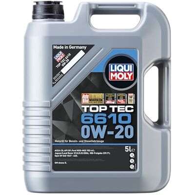 Liqui Moly Top Tec 6610 0W-20 Motoröle 5 L Art.Nr. 21662 Liqui Moly Top Tec 6610 0W-20 Motoröle 5 L Art.Nr. 21662
