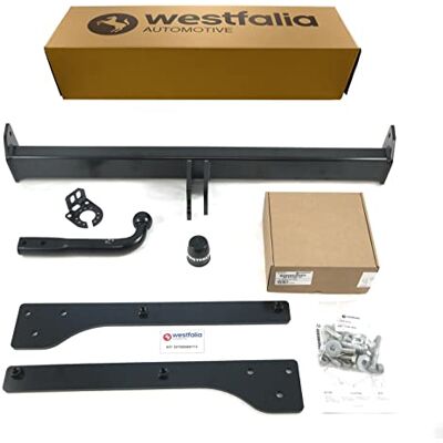 Westfalia Starre Anhängerkupplung für Ford Kuga (BJ 04/2013-06/2019) im Set mit 13-pol. fzg.-spez. Elektrosatz, schwarz Westfalia Starre Anhängerkupplung für Ford Kuga (BJ 04/2013-06/2019) im Set mit 13-pol. fzg.-spez. Elektrosatz, schwarz