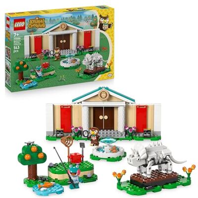 Lego Animal Crossing Eugens Museumssammlung Interaktives Spielset mit Eugen & Liliane Minifiguren, Dinosaurierfossilien & Zubehör Gamer Geschenk für Mädchen & Jungen ab 7 Jahren 77056 Lego Animal Crossing Eugens Museumssammlung Interaktives Spielset mit Eugen & Liliane Minifiguren, Dinosaurierfossilien & Zubehör Gamer Geschenk für Mädchen & Jungen ab 7 Jahren 77056