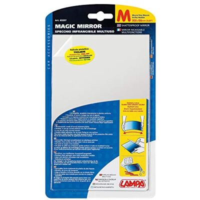 Lampa Magic-m-Spiegel 202x126 Schlagfester Kunststoff, OEM 65557 Lampa Magic-m-Spiegel 202x126 Schlagfester Kunststoff, OEM 65557