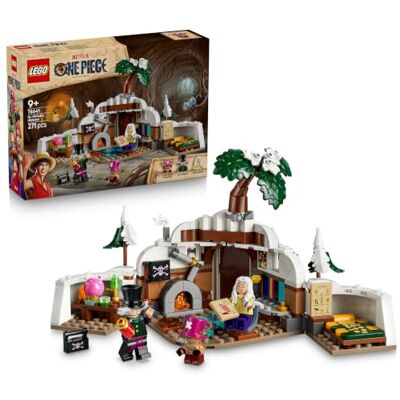 Lego ONE PIECE Doc Baders Versteck Spielzeug zum Sammeln mit 3 Minifiguren inkl. Tony Tony Chopper Kinderzimmer Deko und Geschenk für Jungen, Mädchen und Fans ab 9 Jahren 75641 Lego ONE PIECE Doc Baders Versteck Spielzeug zum Sammeln mit 3 Minifiguren inkl. Tony Tony Chopper Kinderzimmer Deko und Geschenk für Jungen, Mädchen und Fans ab 9 Jahren 75641