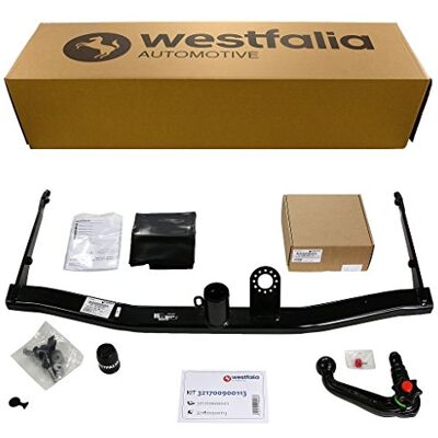 Westfalia Abnehmbare Anhängerkupplung für VW Sharan, Seat Alhambra (ab BJ 09/2010) im Set mit 13-pol. fzg.-spez. Elektrosatz Westfalia Abnehmbare Anhängerkupplung für VW Sharan, Seat Alhambra (ab BJ 09/2010) im Set mit 13-pol. fzg.-spez. Elektrosatz