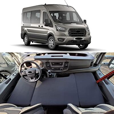 BREMER SITZBEZÜGE Camper-Bett Kinderbett Fahrerhausbett Kompatibel mit Ford Transit Tourneo Custom Nugget 2012 Wohnmobil Zubehör Wohnmobilbett Camping Kaltschaum Matratze Schwarz 150x55/65 cm BREMER SITZBEZÜGE Camper-Bett Kinderbett Fahrerhausbett Kompatibel mit Ford Transit Tourneo Custom Nugget 2012 Wohnmobil Zubehör Wohnmobilbett Camping Kaltschaum Matratze Schwarz 150x55/65 cm