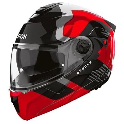 Airoh Specktre Groove Piros Fix gloss - Motorkerékpár sisak Airoh Specktre Groove Piros Fix gloss - Motorkerékpár sisak