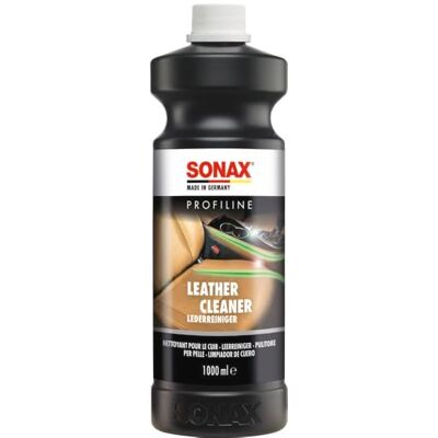 SONAX PROFILINE LeatherCleaner (1 Liter) extra starker Schaumreiniger für hochwertige Lederausstattungen aus pigmentiertem Glattleder SONAX PROFILINE LeatherCleaner (1 Liter) extra starker Schaumreiniger für hochwertige Lederausstattungen aus pigmentiertem Glattleder