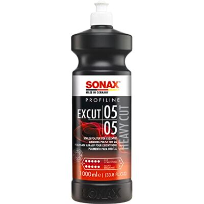 SONAX PROFILINE ExCut 05-05 (1 Liter) zum Abschleifen von verkratzten oder lokal angeschliffenen Lackschichten SONAX PROFILINE ExCut 05-05 (1 Liter) zum Abschleifen von verkratzten oder lokal angeschliffenen Lackschichten