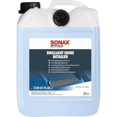 SONAX PROFILINE BrilliantShine Detailer (5 Liter) Sprühkonservierer und Glanzverstärker für das schnellste Lackfinish SONAX PROFILINE BrilliantShine Detailer (5 Liter) Sprühkonservierer und Glanzverstärker für das schnellste Lackfinish
