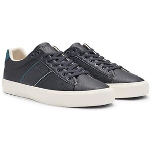 Hugo Boss - Aiden - kék/fekete - 9 - műbőr - edzőcipő Hugo Boss - Aiden - kék/fekete - 9 - műbőr - edzőcipő