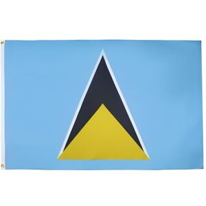 AZ FLAG Bandiera Santa Lucia 90x60 cm Flag AZ FLAG Bandiera Santa Lucia 90x60 cm Flag