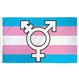 Az Flag Transznemű zászló 150x90cm Szivárvány Az Flag Transznemű zászló 150x90cm Szivárvány