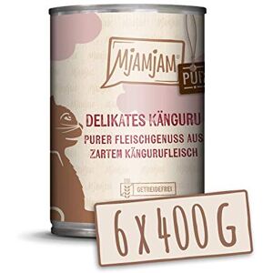 MjAMjAM - tiszta hús élvezet - finom kenguru - prémium nedves macskatáp MjAMjAM - tiszta hús élvezet - finom kenguru - prémium nedves macskatáp
