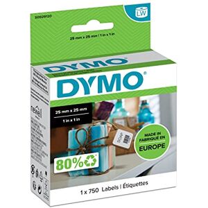 DYMO LabelWriter kis címkék, 25mm x 25mm, 750 db DYMO LabelWriter kis címkék, 25mm x 25mm, 750 db