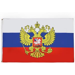 AZ FLAG - Oroszország címertartó zászló - 150x90 - Poliészter - zászló AZ FLAG - Oroszország címertartó zászló - 150x90 - Poliészter - zászló