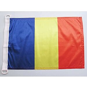 AZ FLAG - Romania 45x30cm - Poliészter - Két gyűrű - Zászló AZ FLAG - Romania 45x30cm - Poliészter - Két gyűrű - Zászló