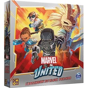 Asmodee CMON Marvel United Erweiterung: der Aufstieg des Black Panther Brettspiele Kartenspiele Kooperatives Spiel Spiel für Erwachsene und Kinder ab 14 Jahren Französische Version Asmodee CMON Marvel United Erweiterung: der Aufstieg des Black Panther Brettspiele Kartenspiele Kooperatives Spiel Spiel für Erwachsene und Kinder ab 14 Jahren Französische Version