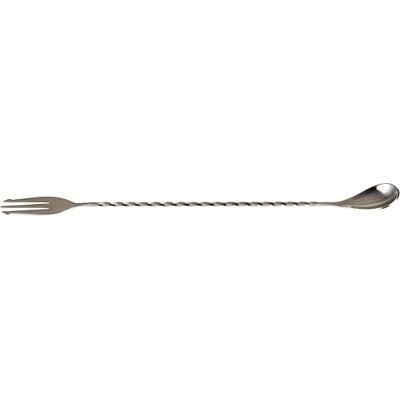 APS 93368 Barlöffel/-gabel, Edelstahl, mit gedrehtem Stiel, Länge 30 cm APS 93368 Barlöffel/-gabel, Edelstahl, mit gedrehtem Stiel, Länge 30 cm