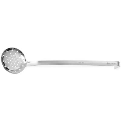 HENDI Schaumlöffel, Stück gemäß den HACCP, Dicke 2,7mm, Schöpflöffel, Suppenschöpfer, ø80x390mm, Edelstahl HENDI Schaumlöffel, Stück gemäß den HACCP, Dicke 2,7mm, Schöpflöffel, Suppenschöpfer, ø80x390mm, Edelstahl