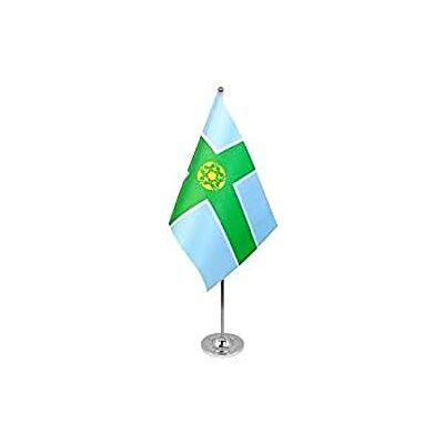 AZ FLAG Prestige Tischflagge Grafschaft Derbyshire 22x15 cm Metall Derbyshire Tischfahne 15 x 22 Cm Flaggen AZ FLAG Prestige Tischflagge Grafschaft Derbyshire 22x15 cm Metall Derbyshire Tischfahne 15 x 22 Cm Flaggen