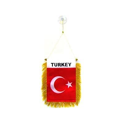 AZ FLAG Wimpel Türkei 15x10 cm Türkische Mini Flagge 10 x 15 Cm Auto Pennant Spezielle Auto AZ FLAG Wimpel Türkei 15x10 cm Türkische Mini Flagge 10 x 15 Cm Auto Pennant Spezielle Auto