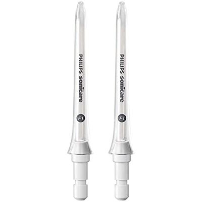 Philips Sonicare Standarddüse F1 für Mundduschen HX3042/00, Doppelpack; Mundwasser Flosser für die Verwendung mit dem kabellosen Sonicare Power Flosser Weiß Philips Sonicare Standarddüse F1 für Mundduschen HX3042/00, Doppelpack; Mundwasser Flosser für die Verwendung mit dem kabellosen Sonicare Power Flosser Weiß
