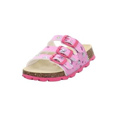 Superfit Mädchen Fussbettpantoffel Hausschuh, Rosa Mehrfarbig 5560, 41 EU Superfit Mädchen Fussbettpantoffel Hausschuh, Rosa Mehrfarbig 5560, 41 EU