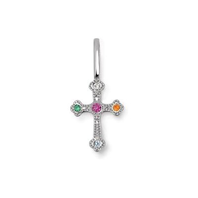 SINGULARU Mónica Cruz Charm. Sterlingsilber mit Rhodium-Beschichtung und Zirkonia. Schmuck für Damen SINGULARU Mónica Cruz Charm. Sterlingsilber mit Rhodium-Beschichtung und Zirkonia. Schmuck für Damen